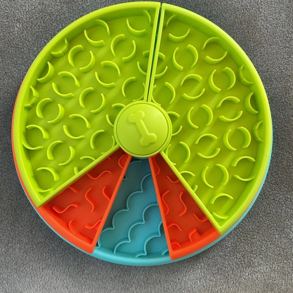 Slow Feeder Dog Bowl/Puzzle 3 Levels